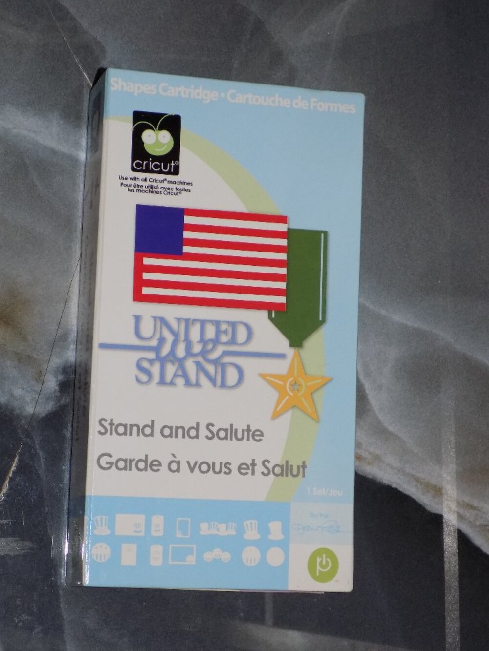 Cricut United We Stand Stand and Salute Cartridge #29-0961